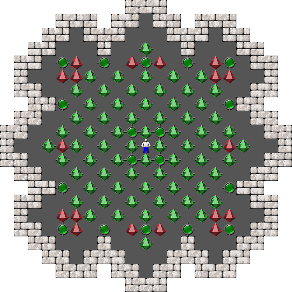 Sokoban David W. Skinner Arranged level 337